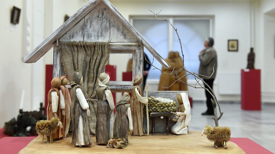 Megnyílt a 26. Betlehemi jászol elnevezésű kiállítás a Duna Palotában