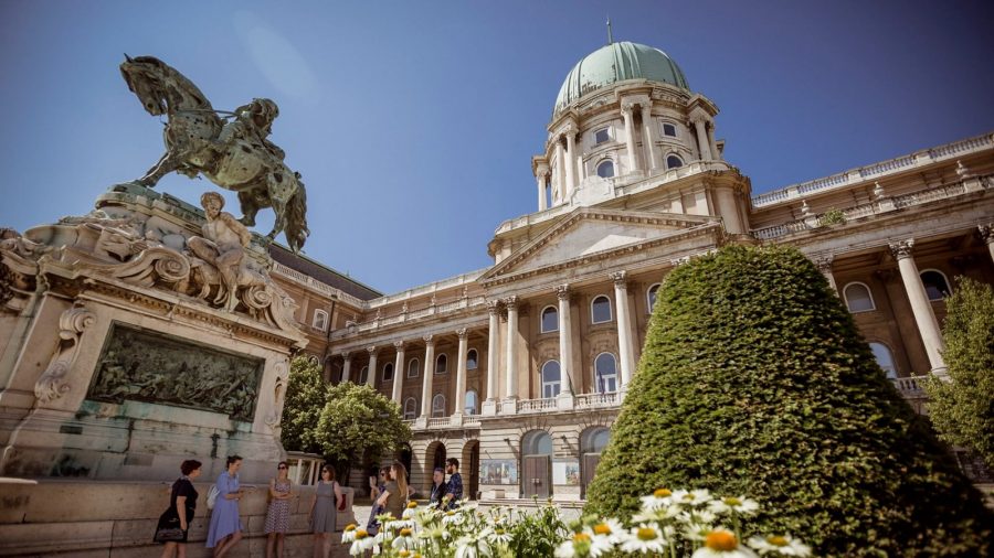 Fantasztikus panoráma nyílik Budapestre a Budavári Palota kupolájából