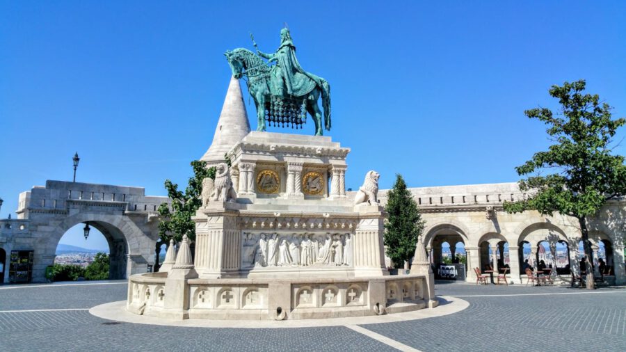 Szent István szobor Budapest