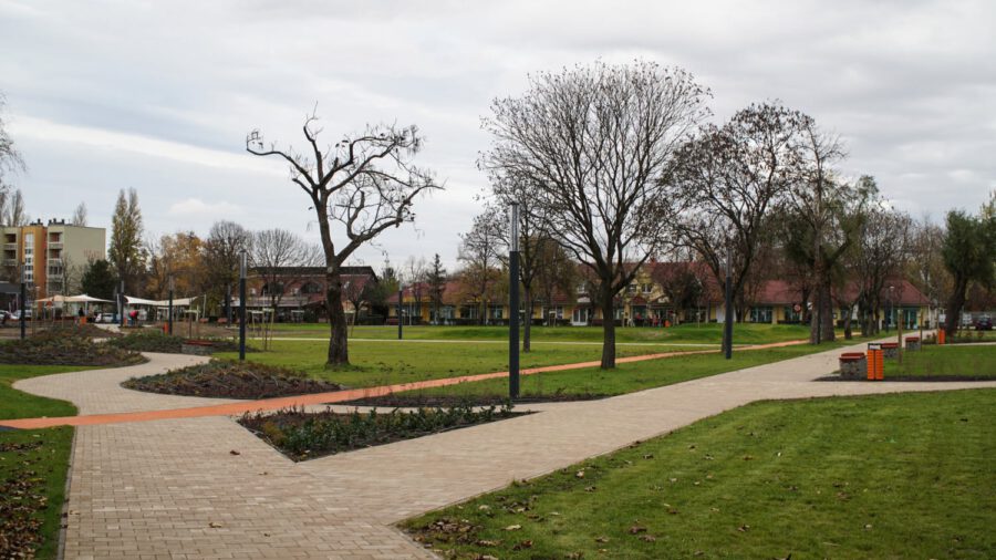 Átadták Csepelen az új, 16 ezer négyzetméteres Görgey parkot