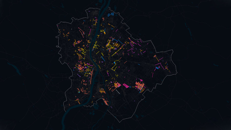 Közel ezer, Trianonra utaló budapesti utcanév került interaktív térképre