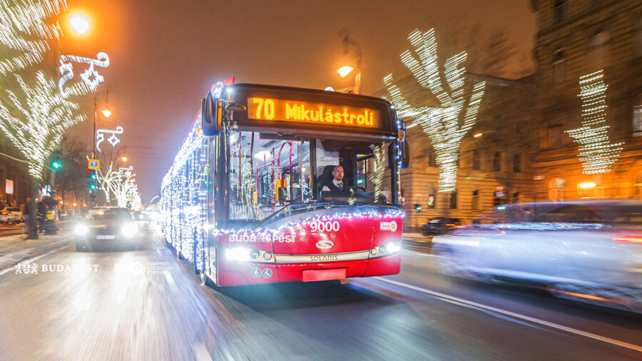 Fénytrolival és két újabb ünnepi fényvillamossal utazhatunk