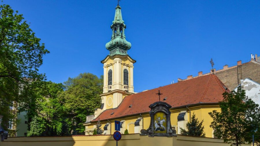 Szent György Nagyvértanú szerb templom Budapest