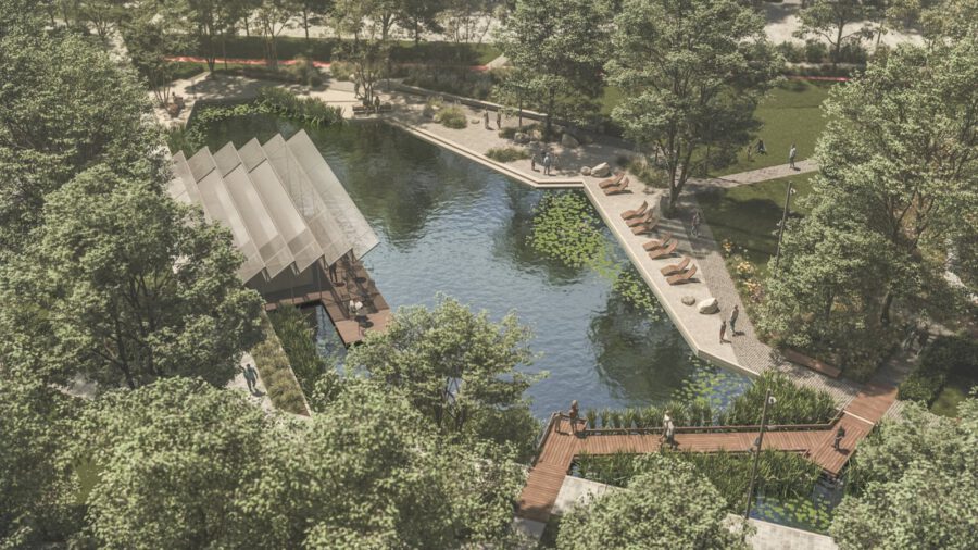 Várhatóan az idén elkészül a főváros új, 1 hektáros közparkja, a Vizafogó park