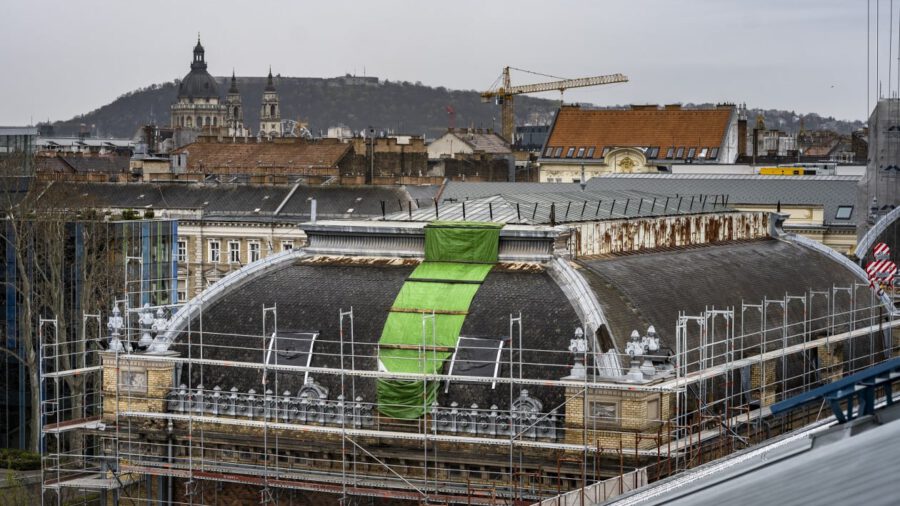 Befejeződik a Nyugati pályaudvar csarnokának felújítása szeptemberre