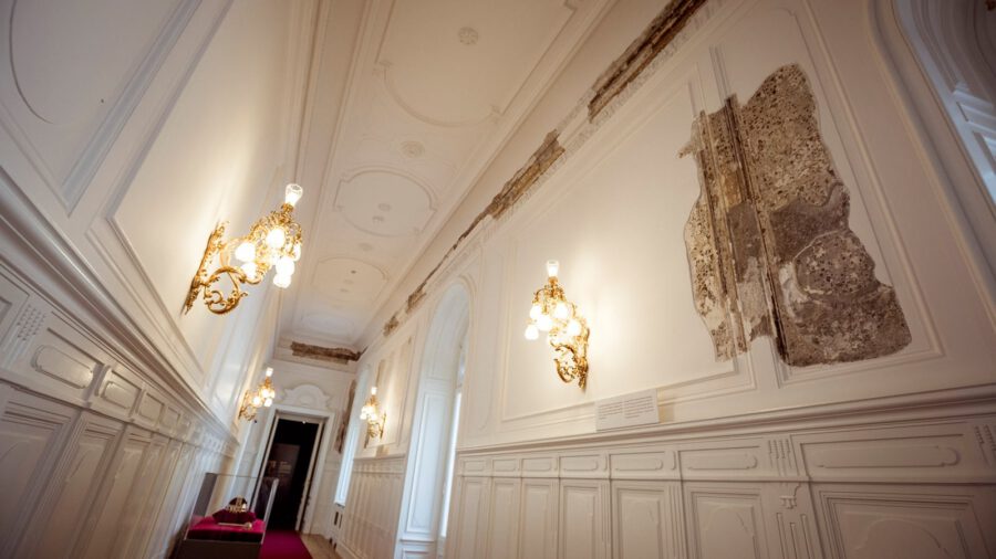 Hauszmann-kori falmaradványok regélnek a Budavári Palota múltjáról