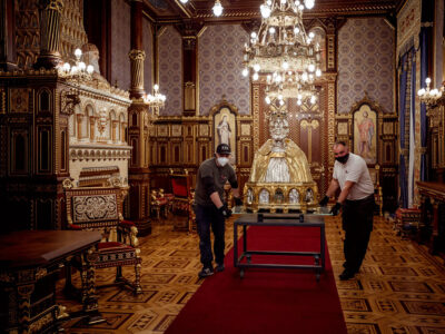 Szent István hermájával bővült a Budavári Palota Szent István-termének kiállítása