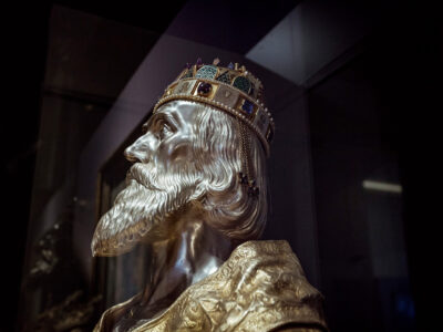 Szent István hermájával bővült a Budavári Palota Szent István-termének kiállítása