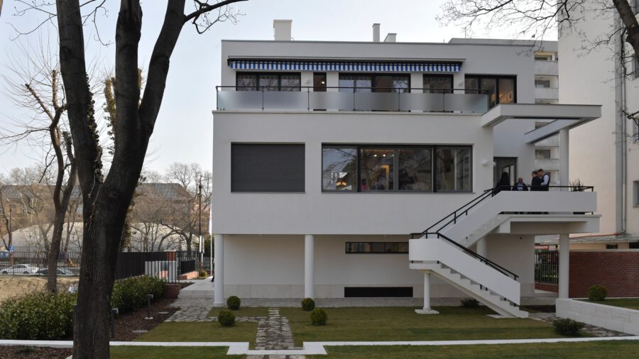 A felújított Walter Rózsi-villában kapott kiállítóteret a magyar építészet
