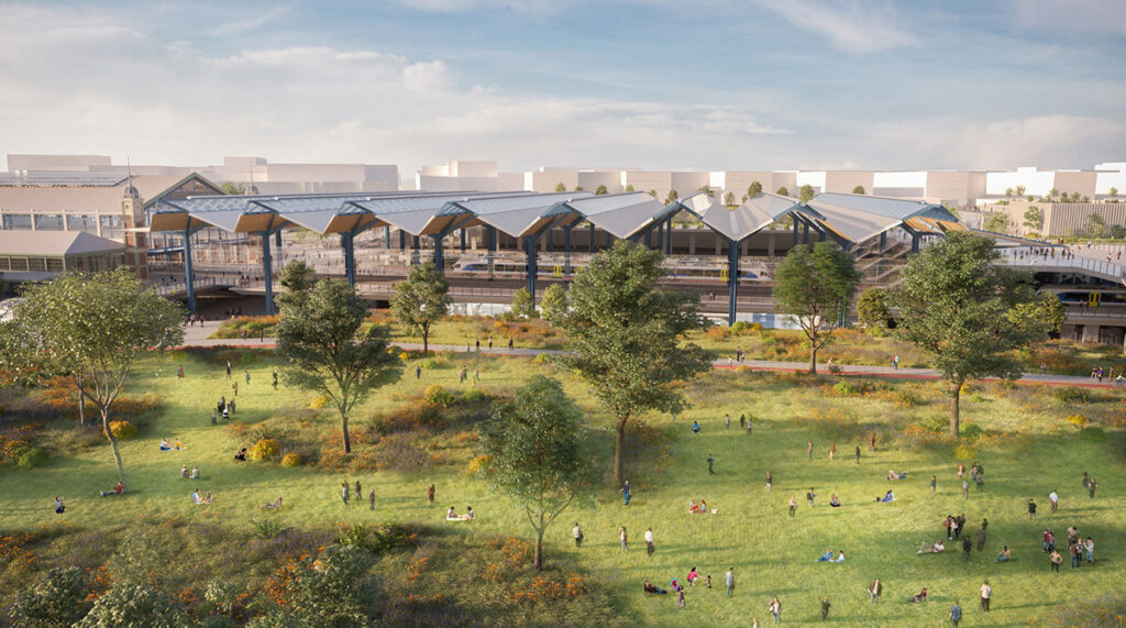 Háromszintes, föld alá süllyesztett, modern pályaudvarként születik újjá a Nyugati