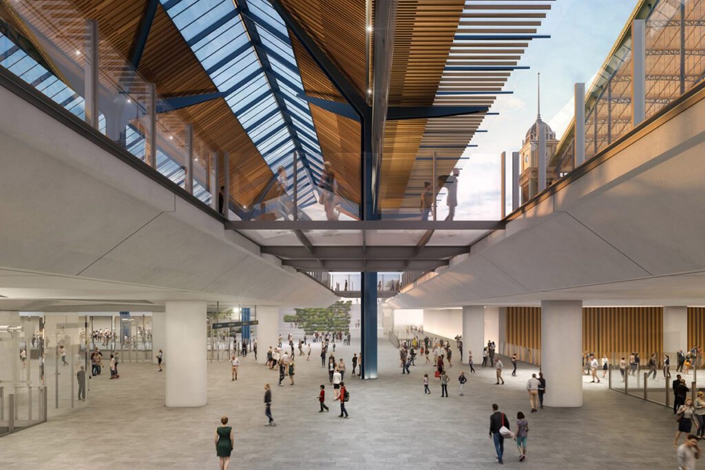 Háromszintes, föld alá süllyesztett, modern pályaudvarként születik újjá a Nyugati