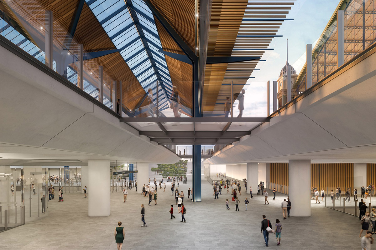 Háromszintes, föld alá süllyesztett, modern pályaudvarként születik újjá a Nyugati