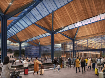 Háromszintes, föld alá süllyesztett, modern pályaudvarként születik újjá a Nyugati