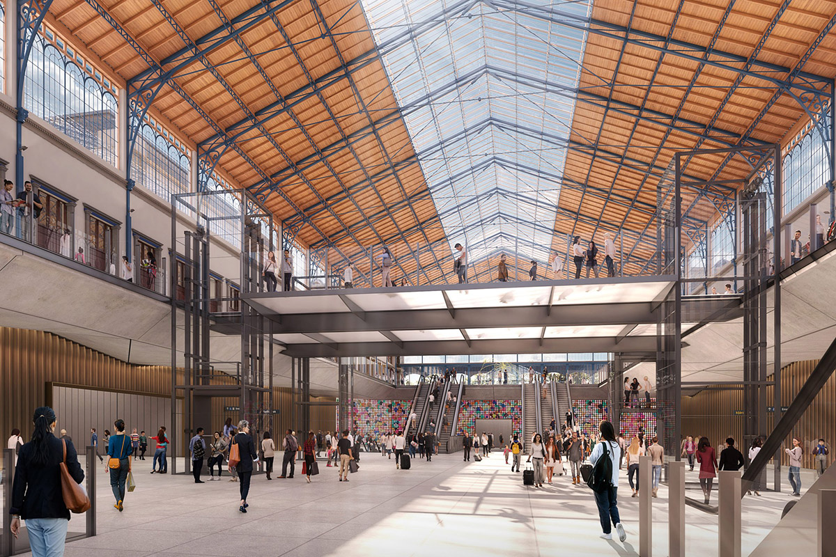 Háromszintes, föld alá süllyesztett, modern pályaudvarként születik újjá a Nyugati