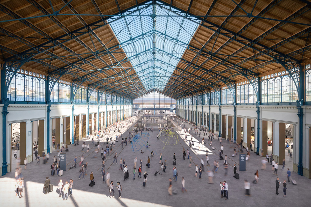 Háromszintes, föld alá süllyesztett, modern pályaudvarként születik újjá a Nyugati