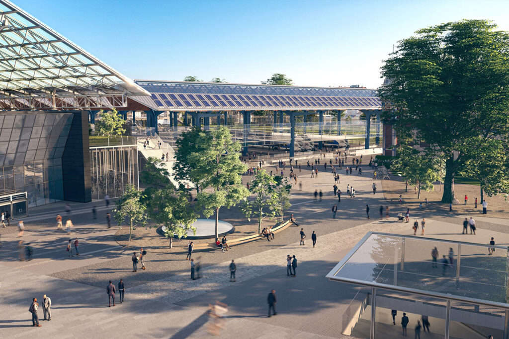 Háromszintes, föld alá süllyesztett, modern pályaudvarként születik újjá a Nyugati