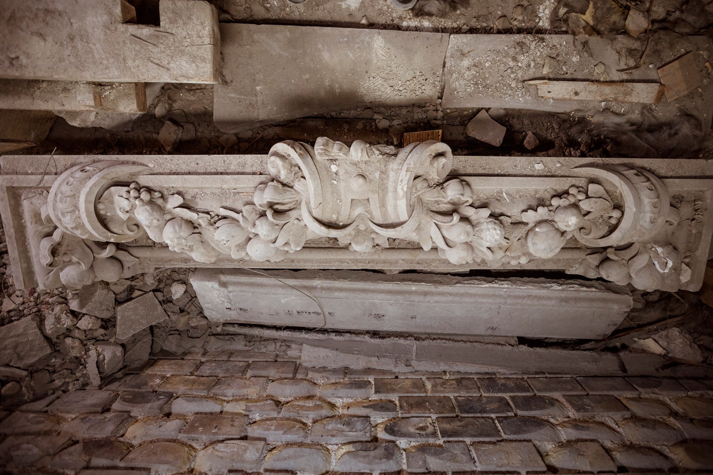 A Budavári Palota különleges kandallóinak maradványait tárták fel