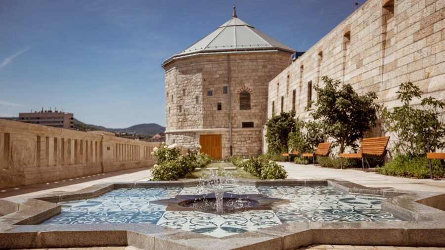 A Budavári Palotanegyed édenkertje, az újonnan kialakított Török kert