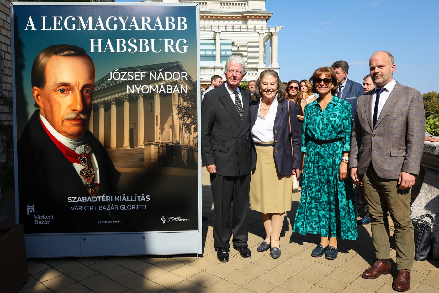 Szabadtéri kiállítás nyílt a Várkert Bazárban József nádorról, a legmagyarabb Habsburgról