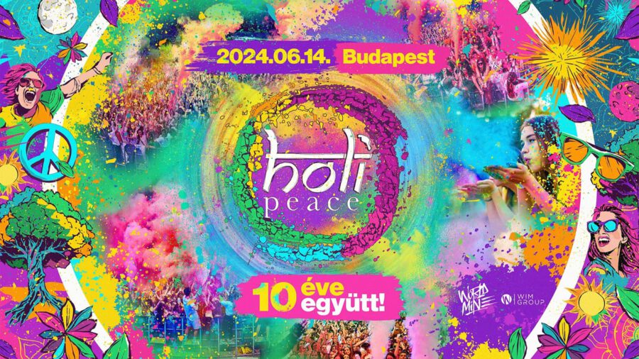 Holi Peace Fesztivál 2024 Budapest