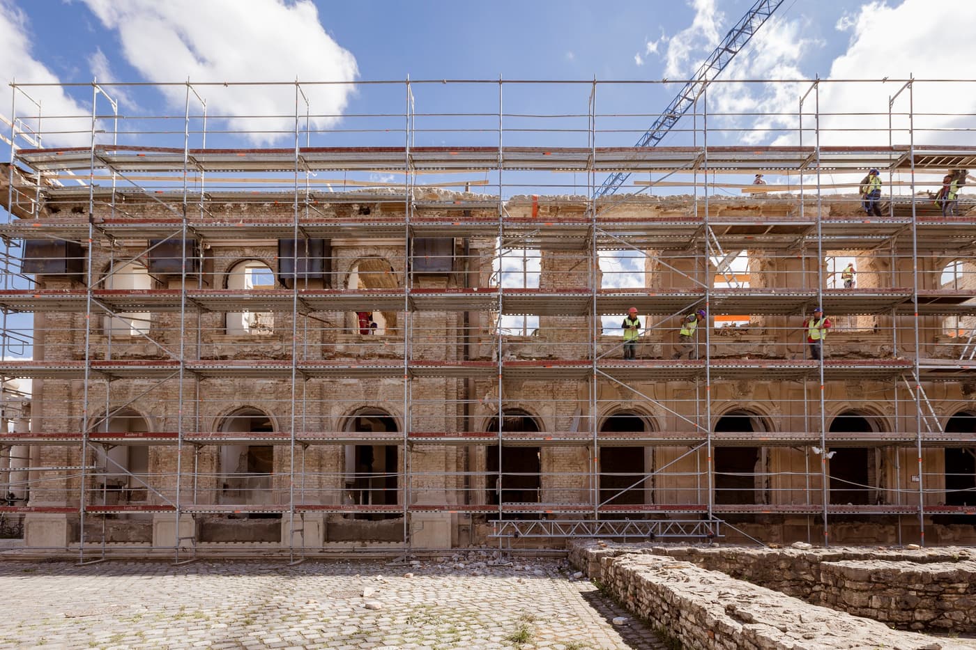 Budavári Palota északi szárnya: a történelmi felújítás újabb fejezete