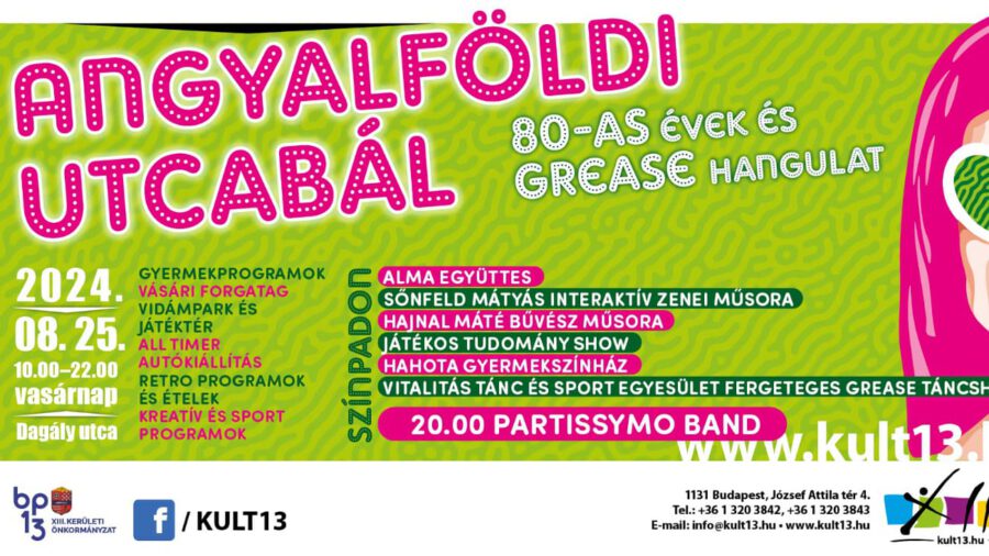 Angyalföldi Utcabál 2024 Budapest
