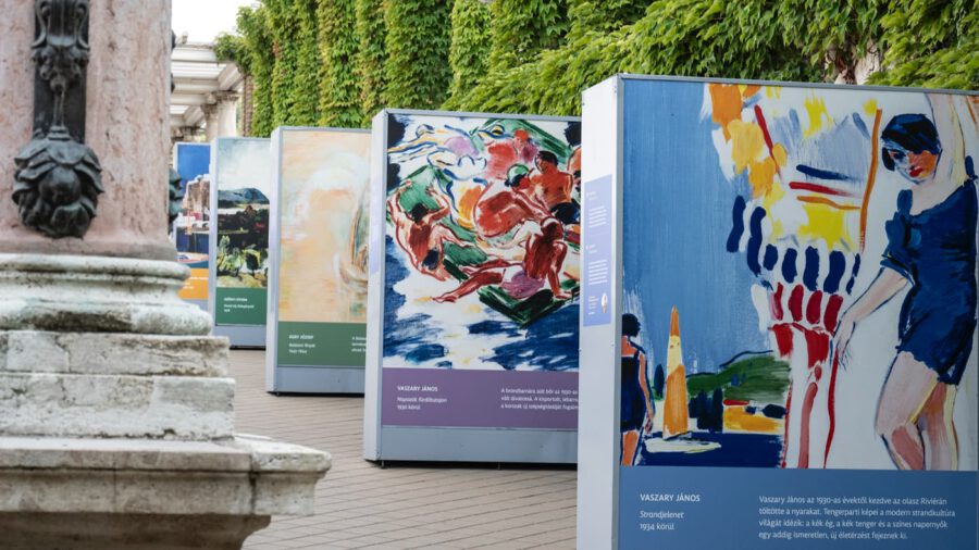 Vízparti álmodozás: nyári kiállítás nyílt a Várkert Bazárban