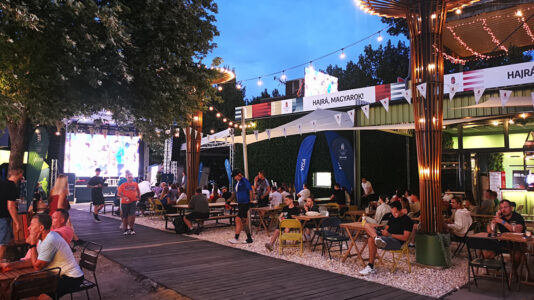 Olimpikonokkal lehet együtt szurkolni a Kopaszi-gáton a MOB szurkolói pontján