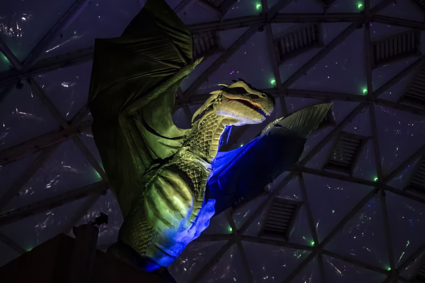 Dinoszauruszkiállítás nyílt a Fővárosi Állatkert Biodómjában