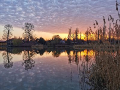 Reggeli fények Csepel felett – a Darudombtól a Duna tükréig