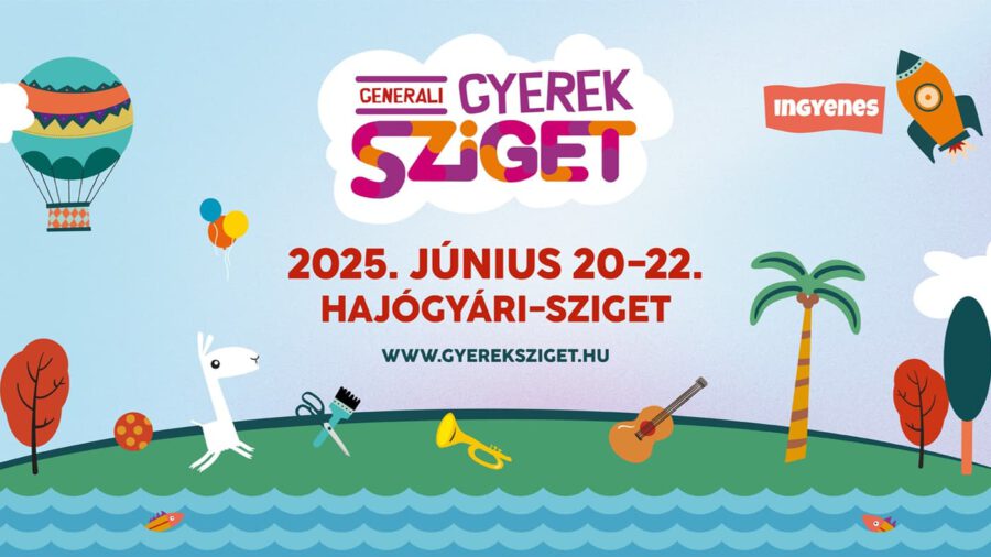 Gyerek Sziget a Hajógyári-szigeten 2025 Budapest