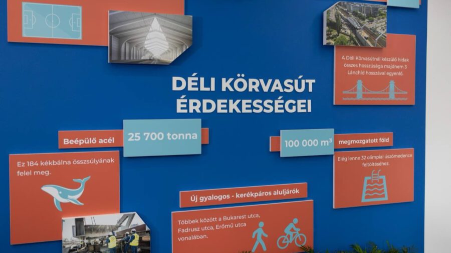 Új látogatóközpont mutatja be a Déli körvasút fejlesztését Budapesten