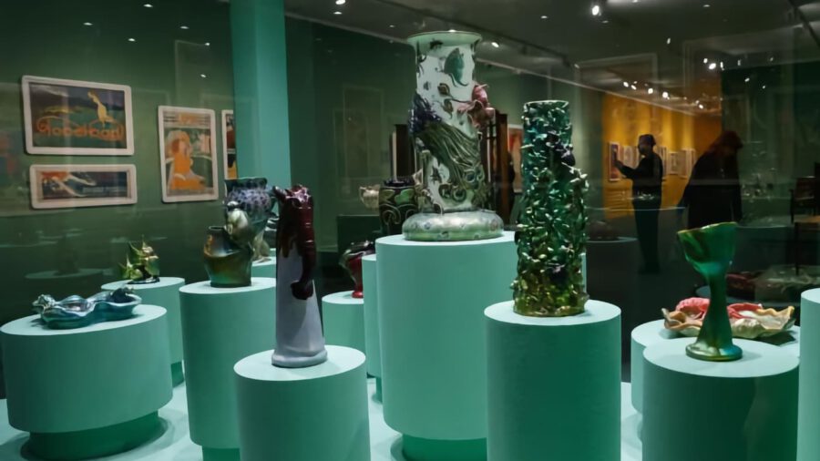 Szecesszió varázsa: hatvanezren látták már a Nemzeti Galéria plakátkiállítását