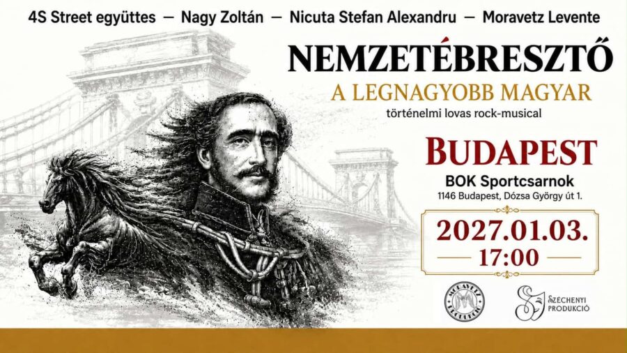 Nemzetébresztő - A legnagyobb magyar / Történelmi lovas rock-musical 2027 Budapest